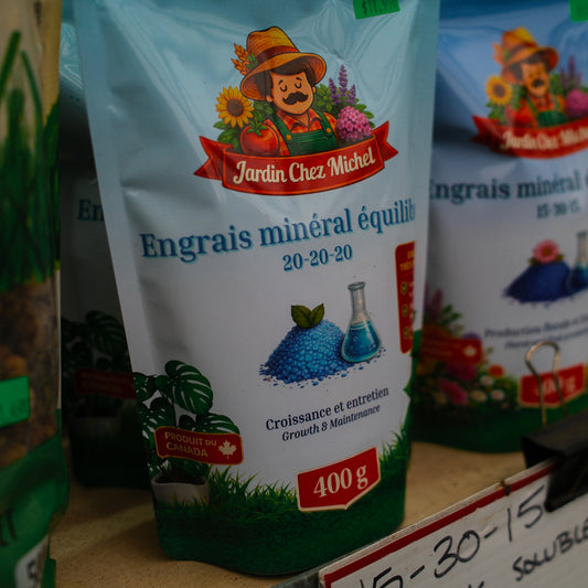 Fertilizer 20-20-20 - Chez Michel (400g)