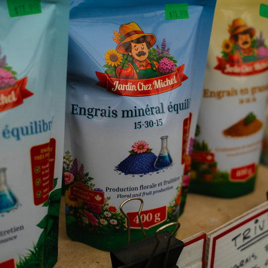 Fertilizer 15-30-15 - Chez Michel (400g)