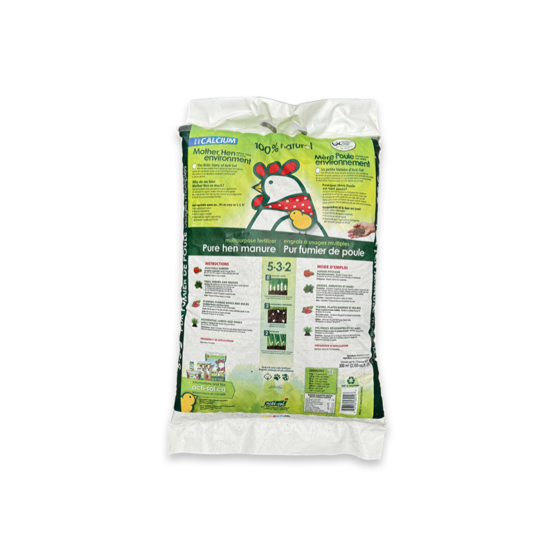 Sac de fumier de poule ActiSol de 10kg (5 - 3 - 2) image 1
