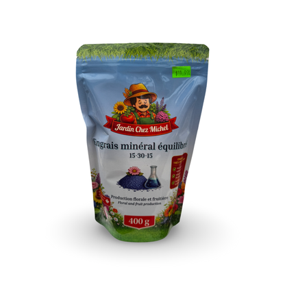 Fertilizer 15-30-15 - Chez Michel (400g) 