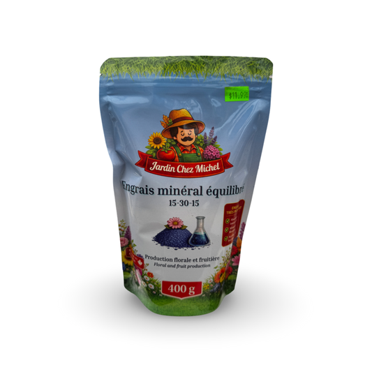 Fertilizer 15-30-15 - Chez Michel (400g) 