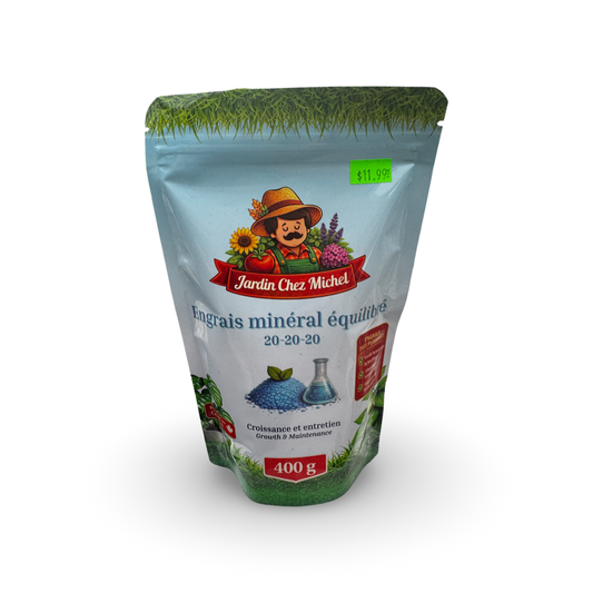 Fertilizer 20-20-20 - Chez Michel (400g) 