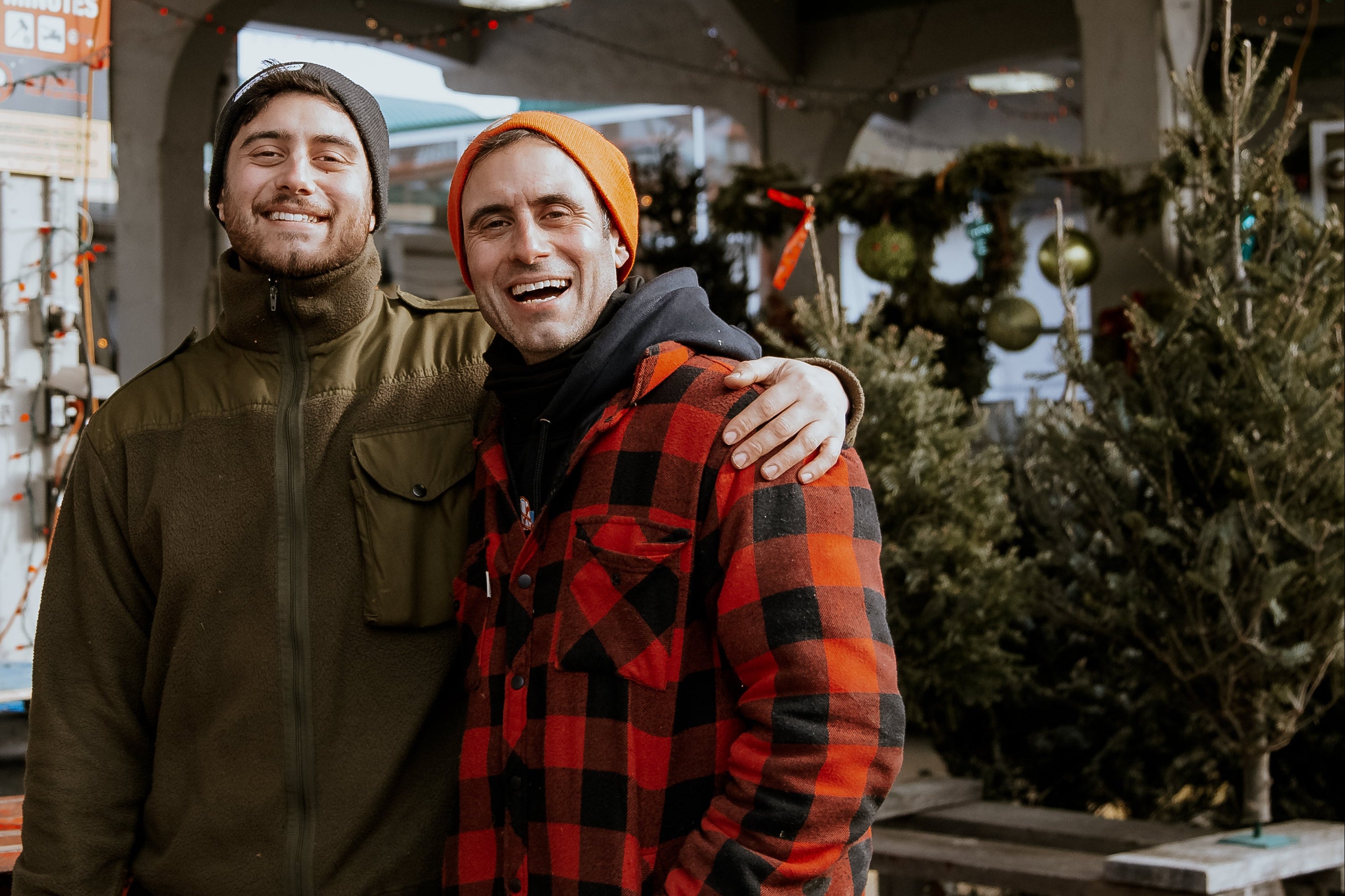 Luigi et Carlo chez Sapin Chez Michel