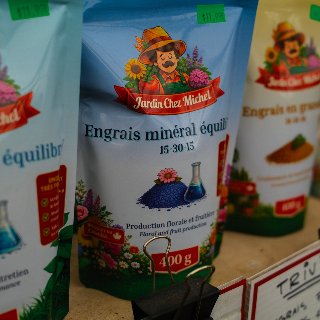 Fertilizer 15-30-15 - Chez Michel (400g) 