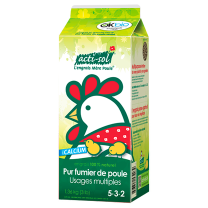Engrais de poule ActiSol de 1,5kg